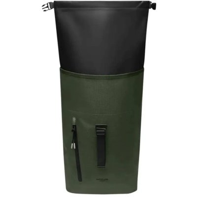 Gaston Luga Lightweight DuoSeal Flap Backpack Olive LWDSFBP14OL