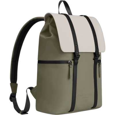 Gaston Luga Splash 2.0 Backpack Cloud Cream - Sage SPBP16SC