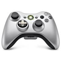 геймпад Microsoft Xbox 360 Wireless Silver+accu QFF-00006