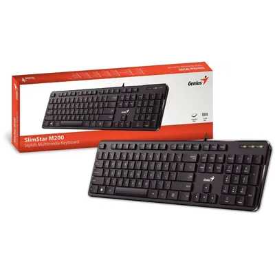 Genius SlimStar M200 Black