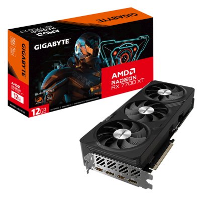 видеокарта GigaByte AMD Radeon RX 7700 XT 12Gb GV-R77XTGAMING OC-12GD