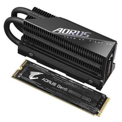 SSD диск GigaByte Aorus Gen5 10000 2Tb AG510K2TB