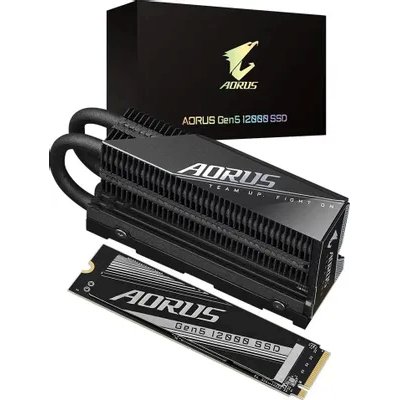 SSD диск GigaByte Aorus Gen5 12000 1Tb AG512K1TB