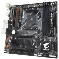 материнская плата GigaByte B450 Aorus M