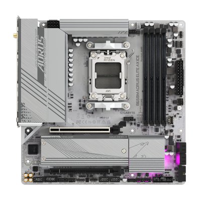 материнская плата GigaByte B650M Aorus Elite AX ICE