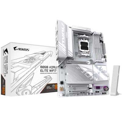 материнская плата GigaByte B850 Aorus Elite WIFI7 Ice