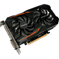 видеокарта GigaByte nVidia GeForce GTX 1050 Ti 4Gb GV-N105TOC-4GD