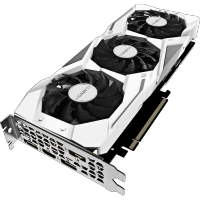 видеокарта GigaByte nVidia GeForce RTX 2060 6Gb GV-N2060GAMING OC PRO WHITE-6GD