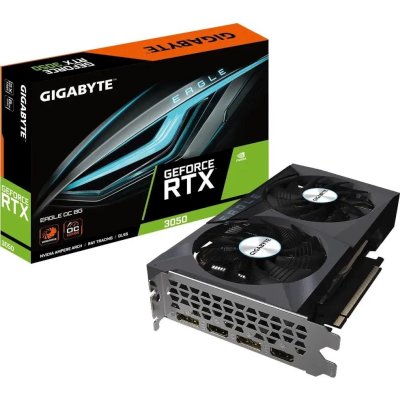 GigaByte nVidia GeForce RTX 3050 6Gb GV-N3050EAGLE OC-6GD