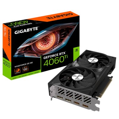 GigaByte nVidia GeForce RTX 4060 Ti 8Gb GV-N406TWF2OC-8GD