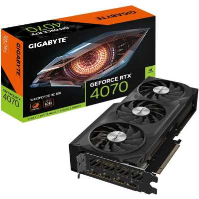 GigaByte nVidia GeForce RTX 4070 12Gb GV-N4070WF3OC-12GD 1.1