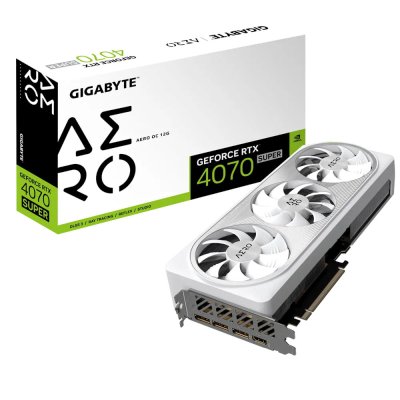 видеокарта GigaByte nVidia GeForce RTX 4070 Super 12Gb GV-N407SAERO OC-12GD