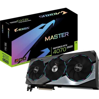 видеокарта GigaByte nVidia GeForce RTX 4070 Super 12Gb GV-N407SAORUS M-12GD