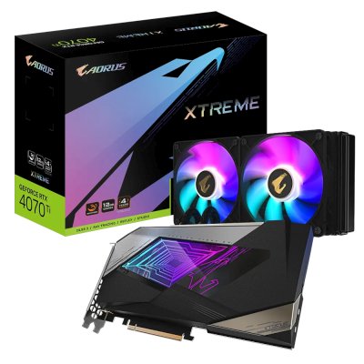 GigaByte nVidia GeForce RTX 4070 Ti 12Gb GV-N407TAORUSX W-12GD