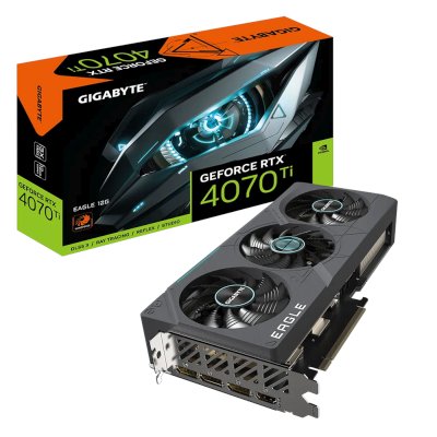 видеокарта GigaByte nVidia GeForce RTX 4070 Ti 12Gb GV-N407TEAGLE-12GD 2.0