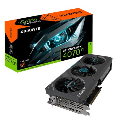 видеокарта GigaByte nVidia GeForce RTX 4070 Ti 12Gb GV-N407TEAGLE-12GD