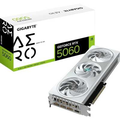 GigaByte nVidia GeForce RTX 5060 8Gb GV-N5060AERO OC-8GD 1.0