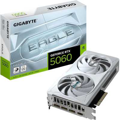 GigaByte nVidia GeForce RTX 5060 8Gb GV-N5060EAGLEOC ICE-8GD 1.0
