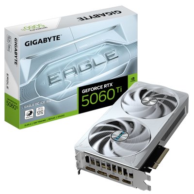 GigaByte nVidia GeForce RTX 5060 Ti 16Gb GV-N506TEAGLEOC ICE-16GD