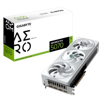 GigaByte nVidia GeForce RTX 5070 12Gb GV-N5070AERO-12GD