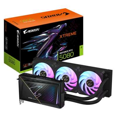 GigaByte nVidia GeForce RTX 5080 16Gb GV-N5080AORUSX W-16GD