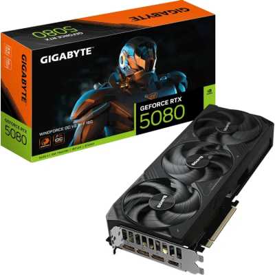 GigaByte nVidia GeForce RTX 5080 16Gb GV-N5080WF3OCV2-16GD