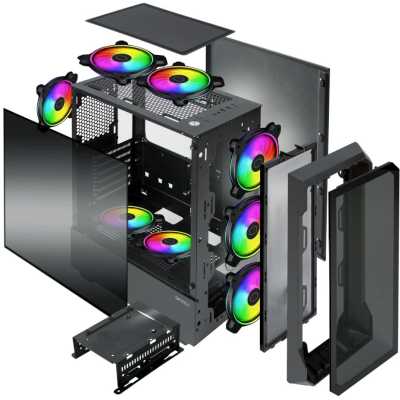 корпус Ginzzu CL120 Black