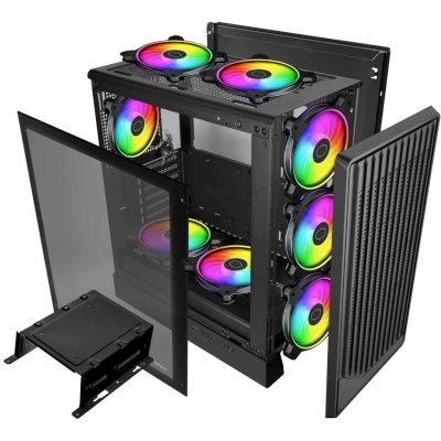 корпус Ginzzu CL400 Black