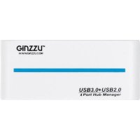 разветвитель USB Ginzzu GR-324UW