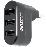 разветвитель USB Ginzzu GR-410UB