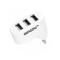 разветвитель USB Ginzzu GR-410UW