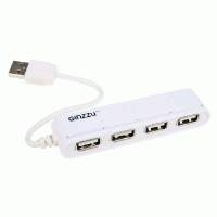 разветвитель USB Ginzzu GR-434UW