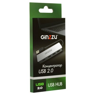 разветвитель USB Ginzzu GR-771UB