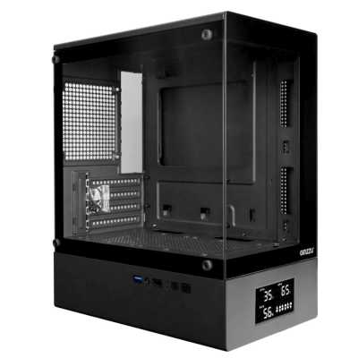 корпус Ginzzu RX400D Black