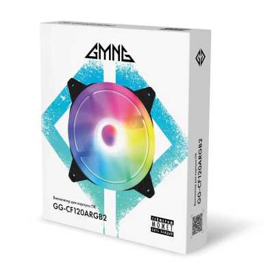 GMNG GG-CF120ARGB2-PWMBK ARGB Black