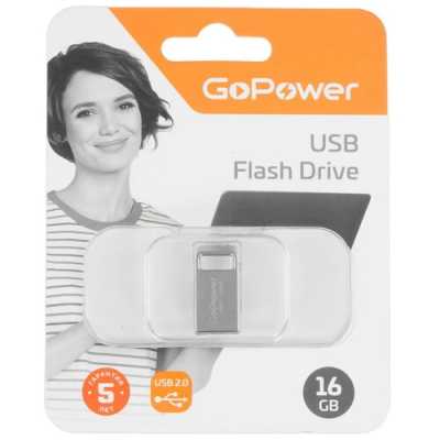 флешка GoPower 16GB 00-00027357