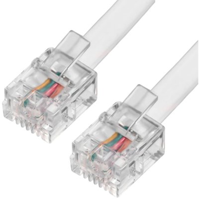 кабель телефонный Greenconnect GCR-TP6P4C-10.0m
