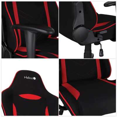 игровое кресло Helmi Winner Black/Red