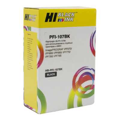 картридж Hi-Black HB-PFI-107BK