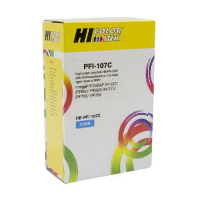 картридж Hi-BlackHB-PFI-107C