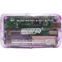 картридер HighPaq 63-in-1 Purpel