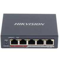 коммутатор HikVision DS-3E0105P-E-B