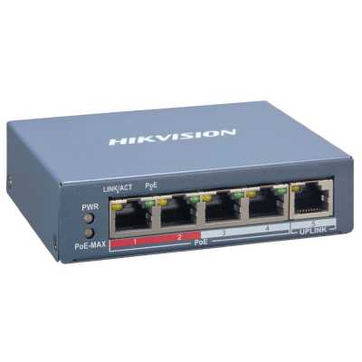 коммутатор HikVision DS-3E1105P-EI/M-V2