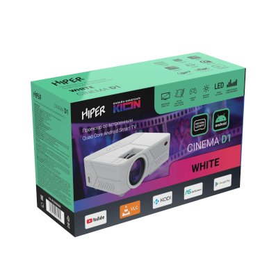 Hiper Cinema D1 White
