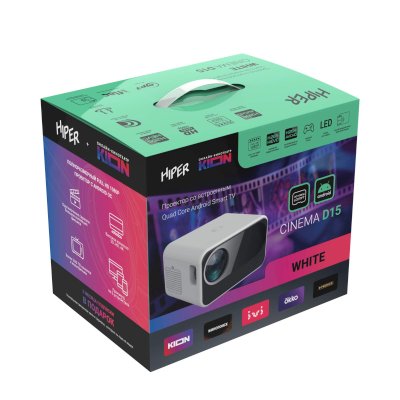 Hiper Cinema D15 White