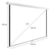 Hiper Cinema SWL 4x3-120