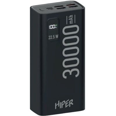 внешний аккумулятор Hiper EP 30000 Black