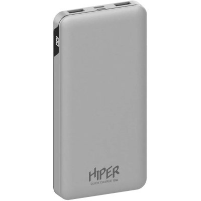 внешний аккумулятор Hiper MFX 10000 Silver