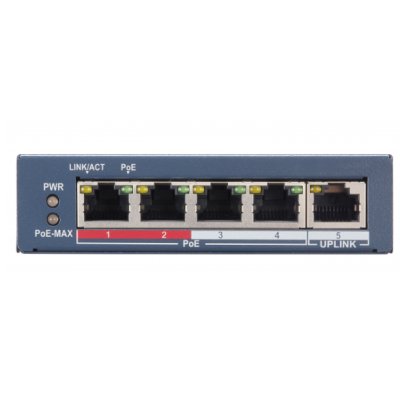 коммутатор HiWatch DS-S504GP