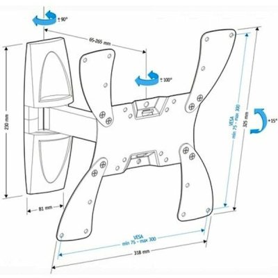 Holder LCDS-5020 White